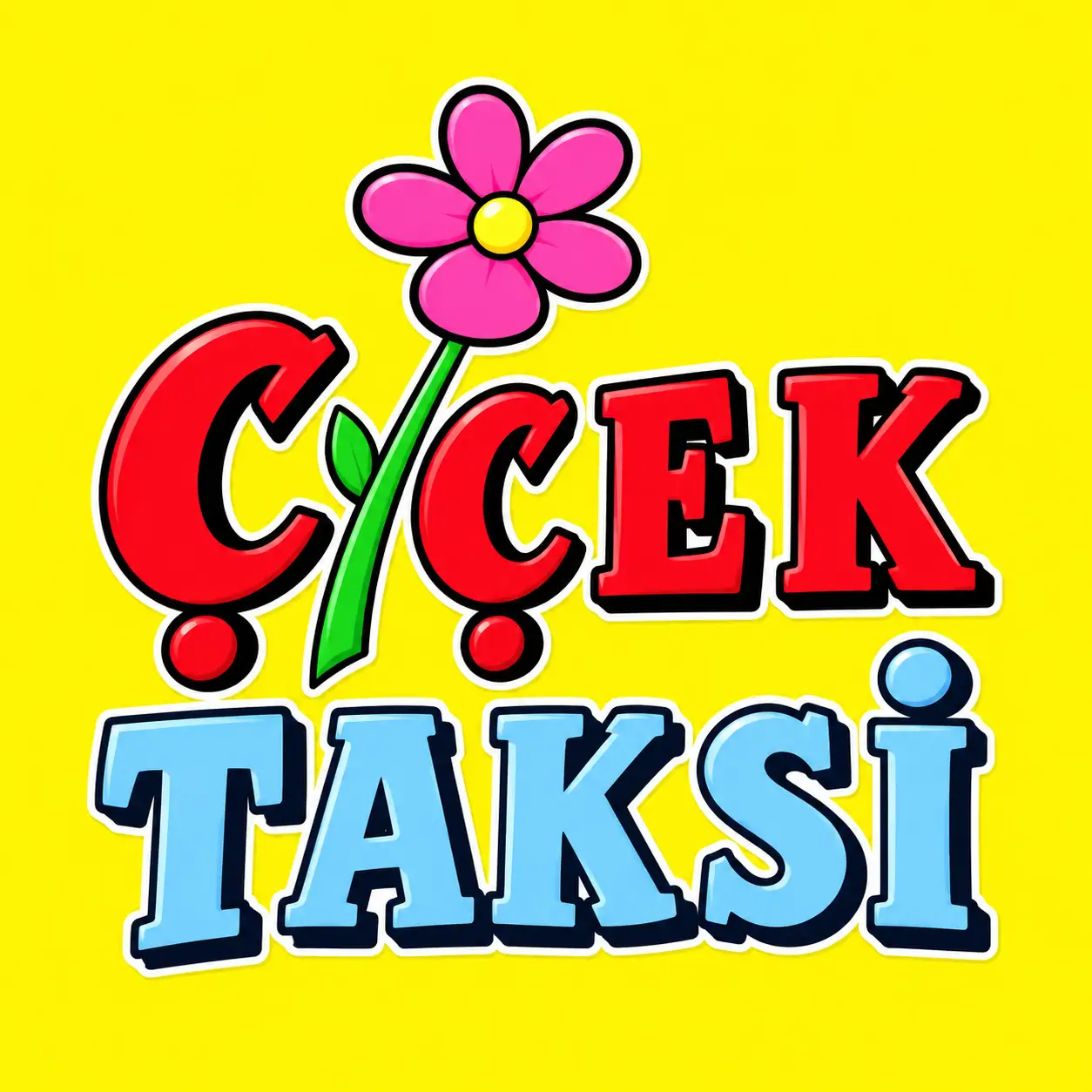 Çiçek Taksi logosu